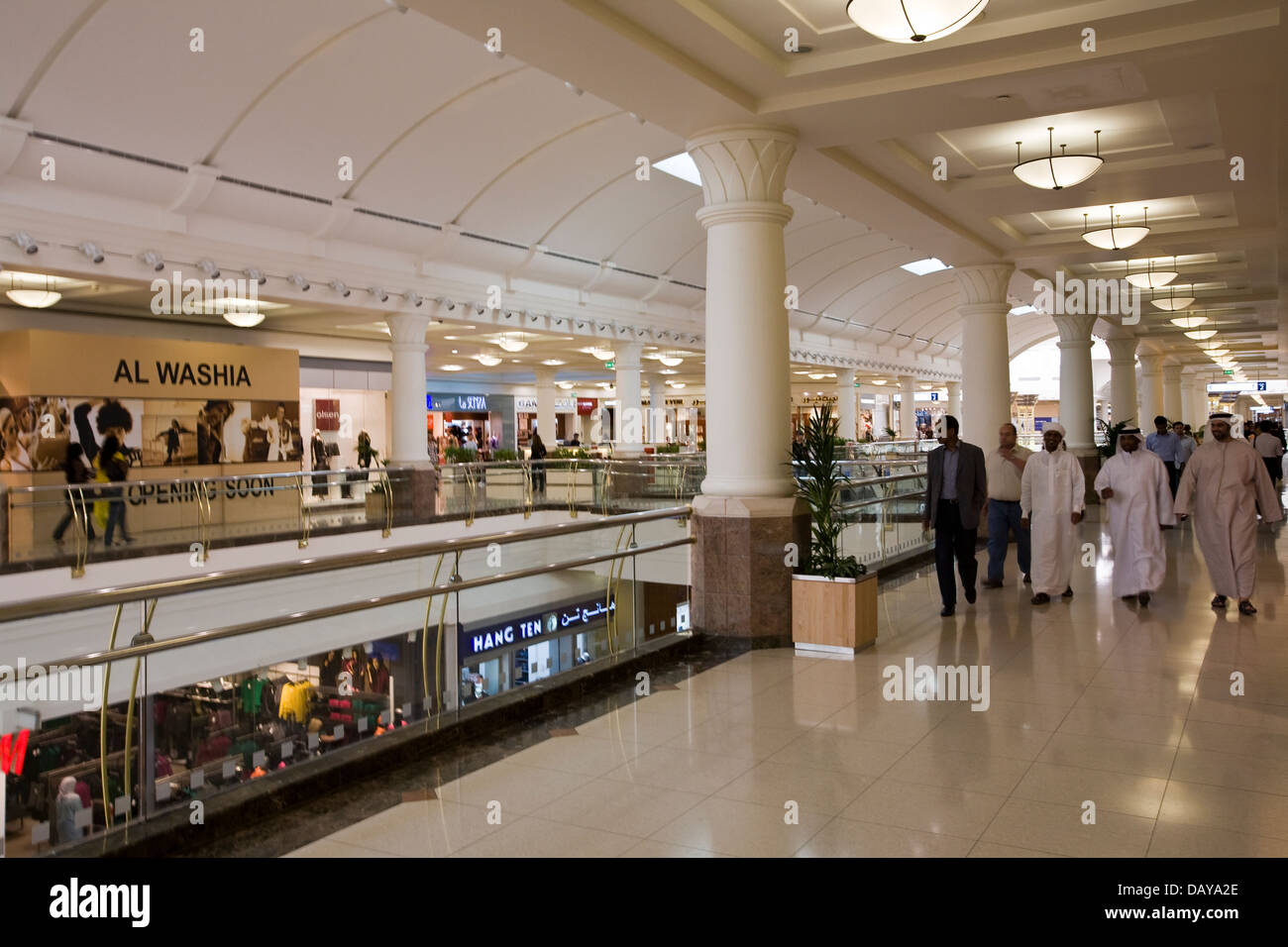Interior, City Centre shopping mall, Dubai, U.A.E. Stock Photo
