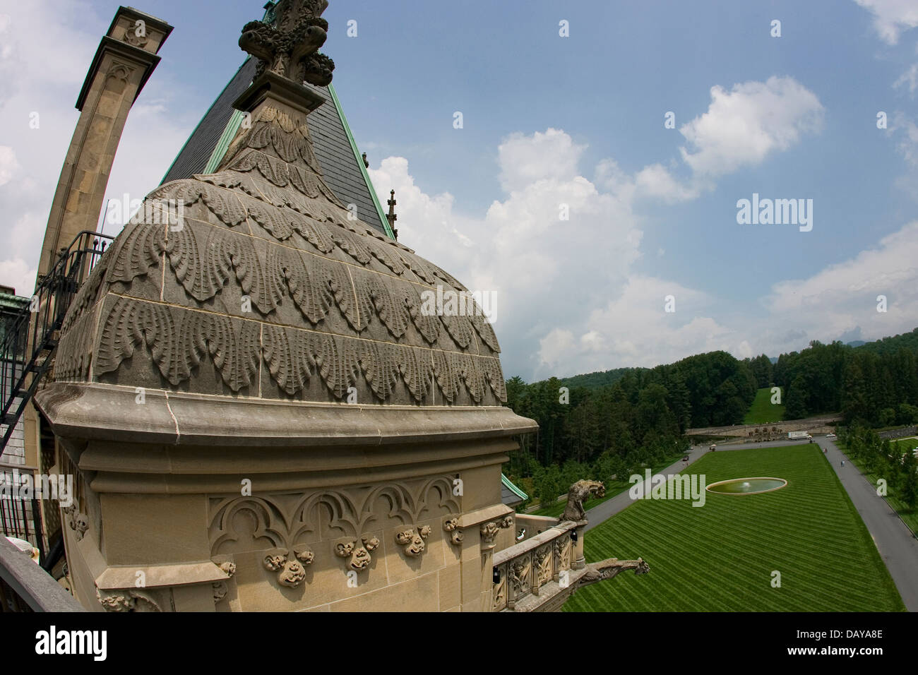 Biltmore Estate, built by Vanderbilt near Asheville, North