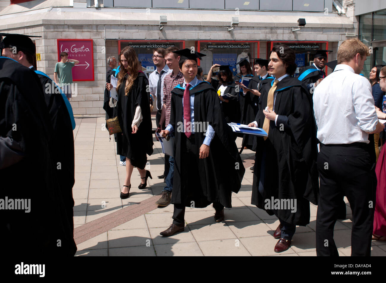University of Warwick graduation day, UK Stock Photo Alamy