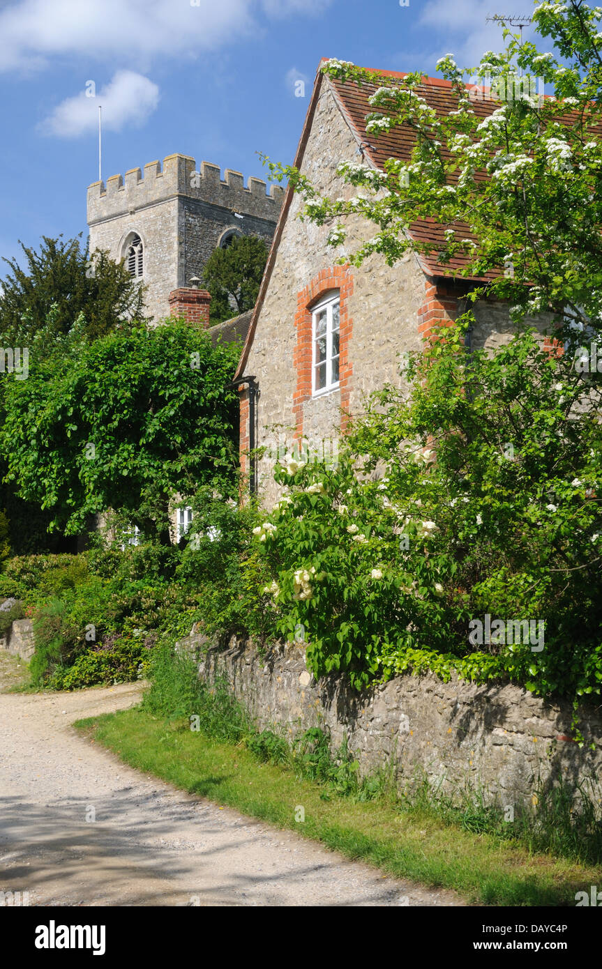 A corner of Great Haseley, Oxfordshire, England Stock Photo Alamy