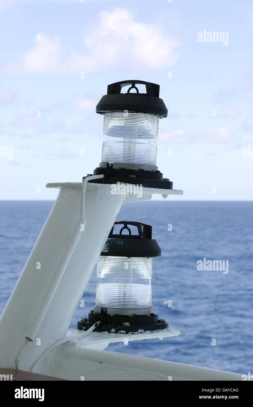 Ships warning lights hi-res stock photography and images - Alamy