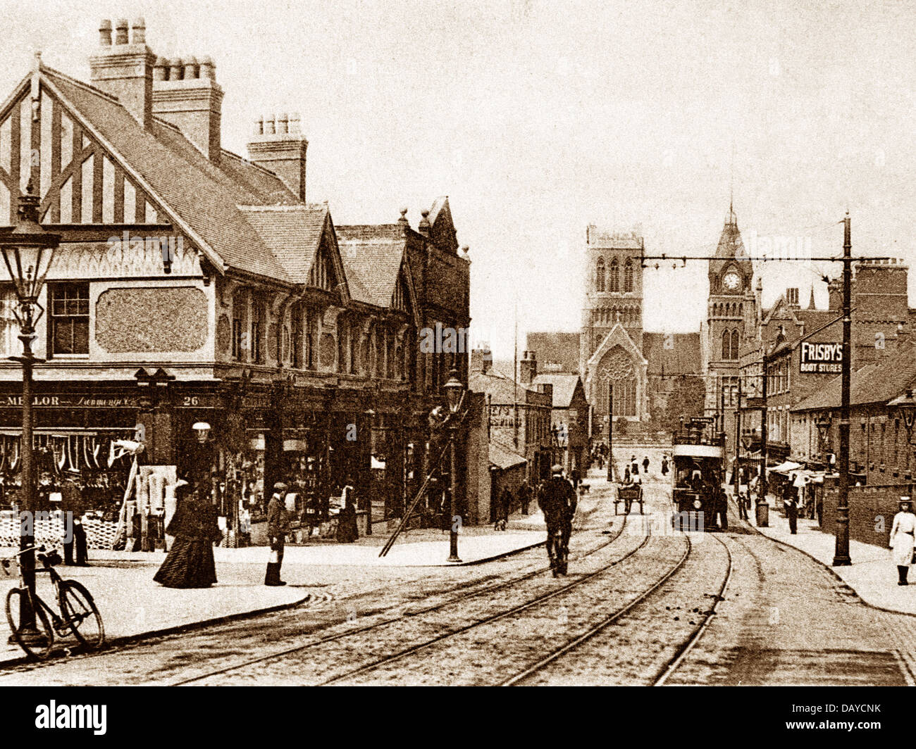 BurtononTrent Borough Road early 1900s BurtononTrent High Street