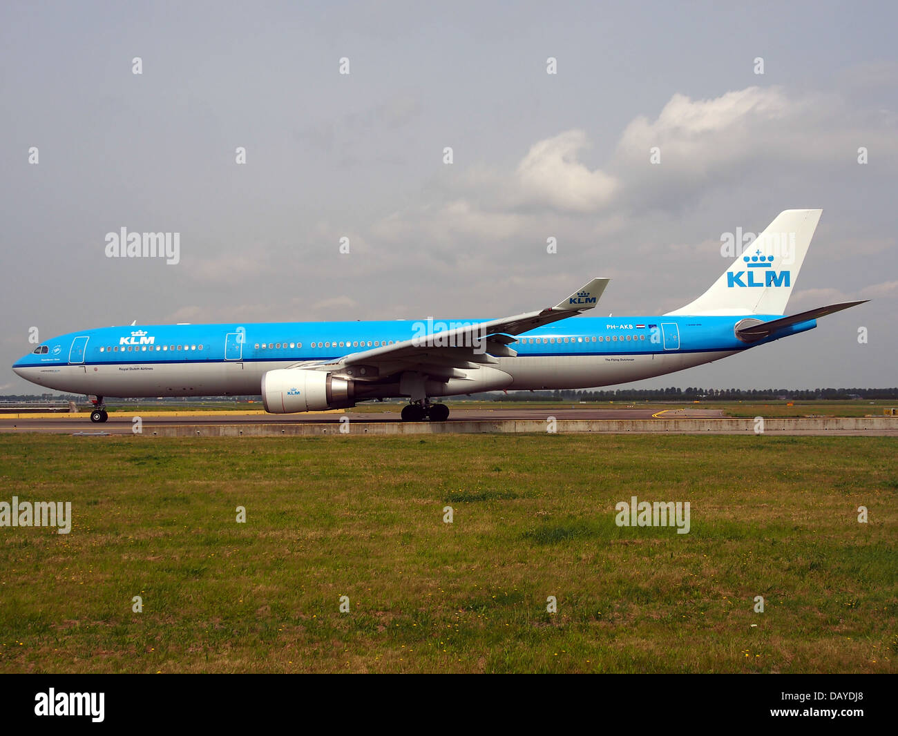 PH-AKB KLM Royal Dutch Airlines Airbus A330-303, 14 july 2013 3 Stock Photo
