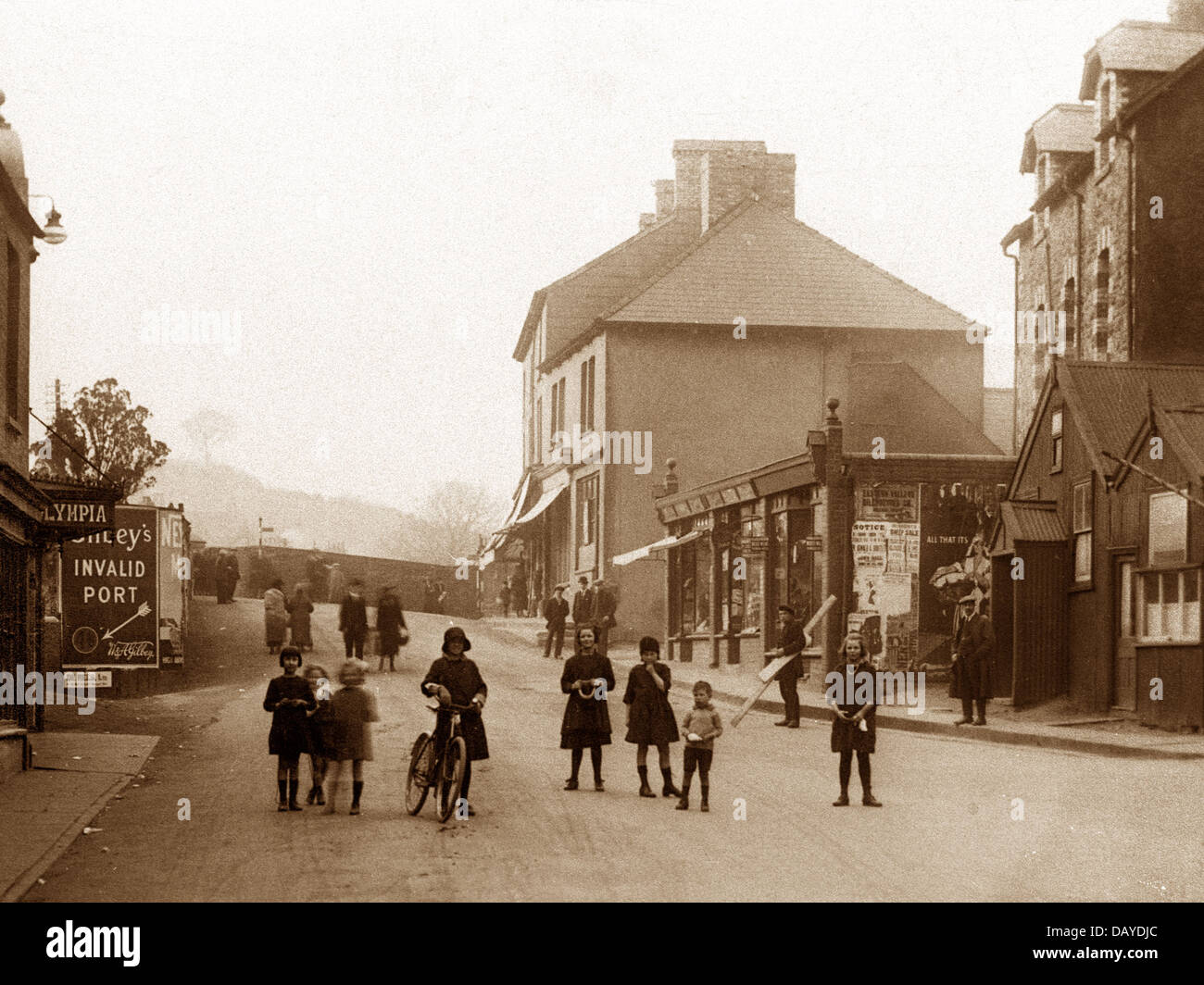Cwmbran early 1900s Stock Photo