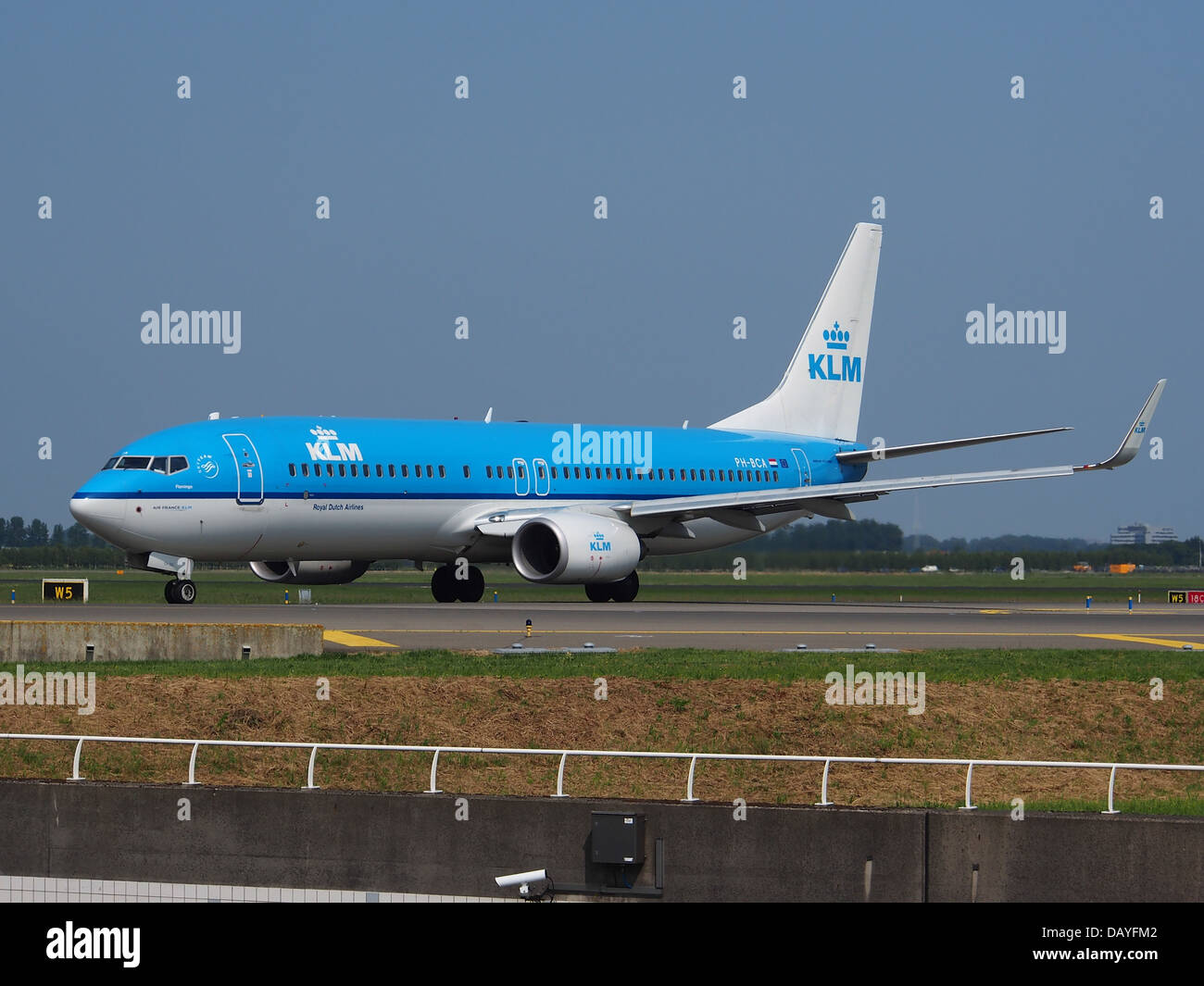 PH-BCA KLM Royal Dutch Airlines Boeing 737-8K2(WL) - cn 37820 t1 Stock Photo