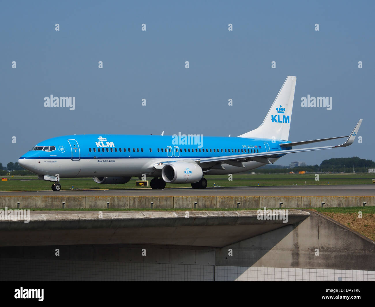 PH-BCD KLM Royal Dutch Airlines Boeing 737-8K2(WL) - cn 42149 1 Stock Photo
