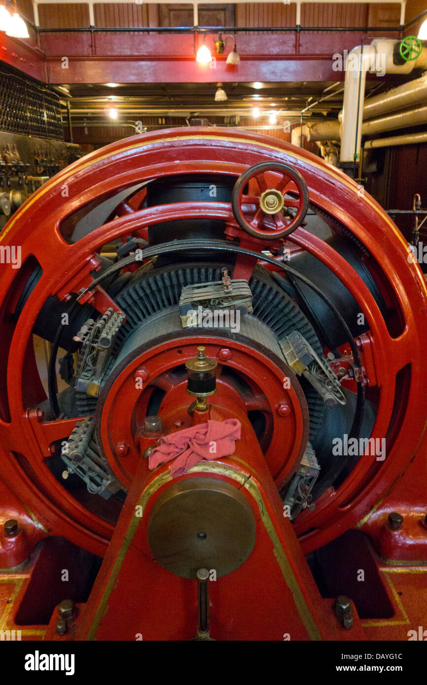 engine steam room in Pratt institute Brooklyn Stock Photo Alamy