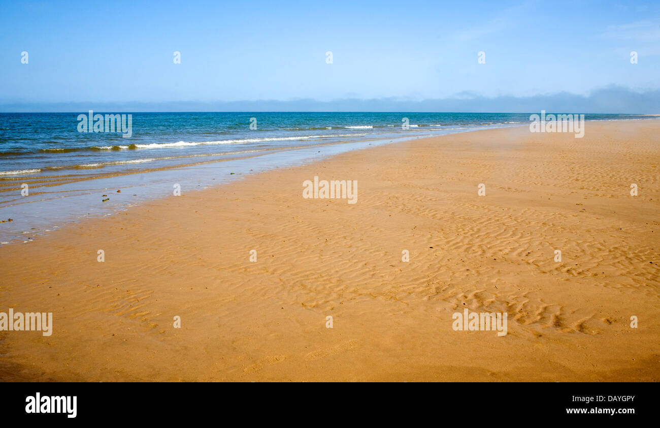 Empty sandy coast sea hi-res stock photography and images - Alamy