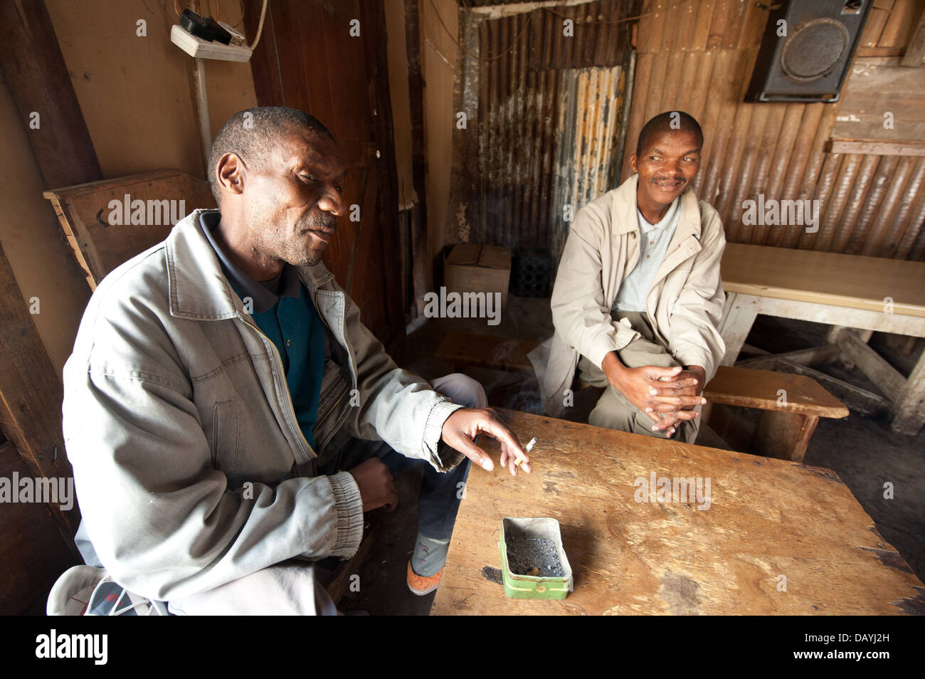Shebeen, Imizamo Yethu township, Hout Bay, Cape Town, South Africa Stock Photo