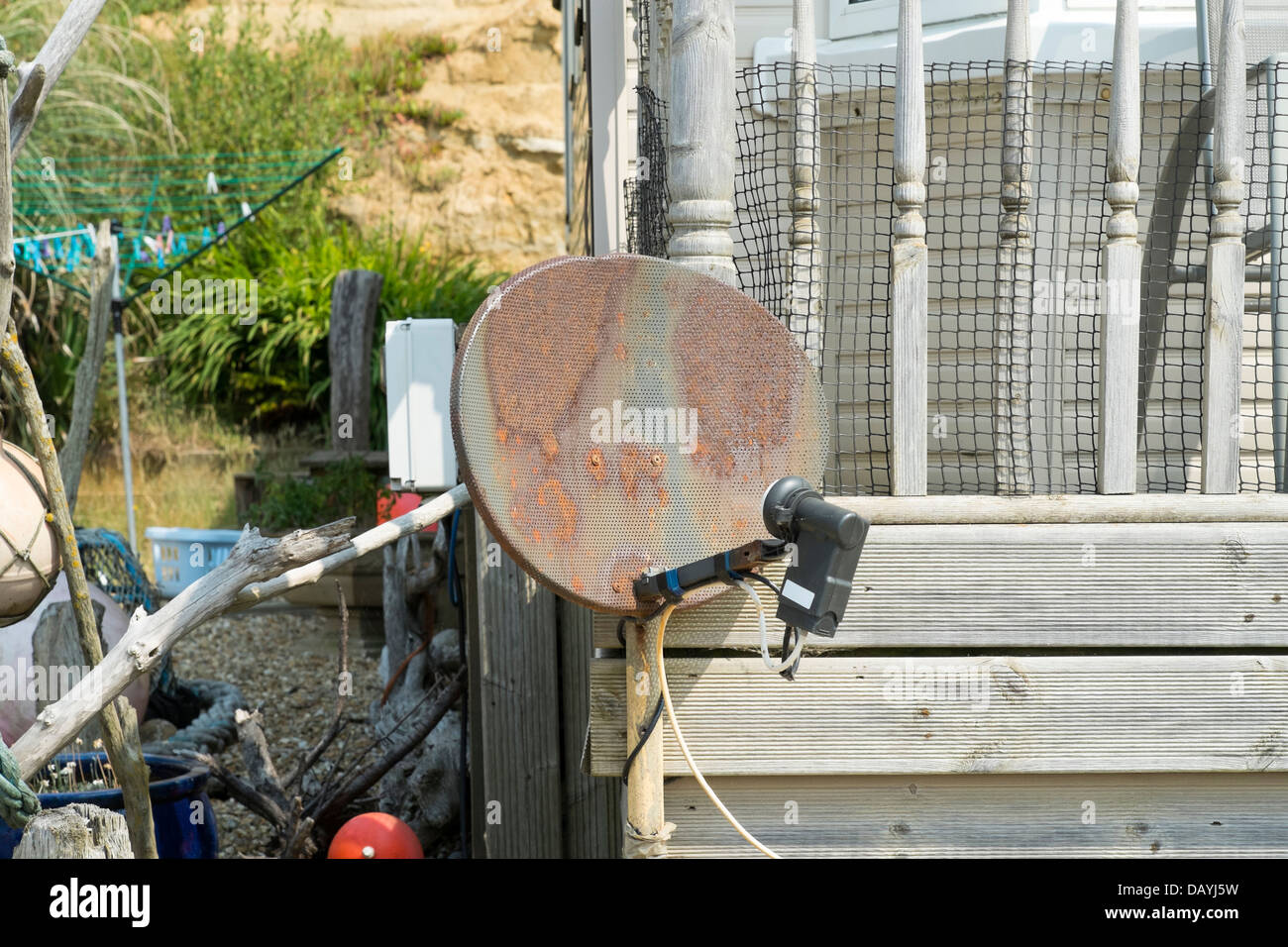 Rusty Satellite Dish High Resolution Stock Photography and Images Alamy