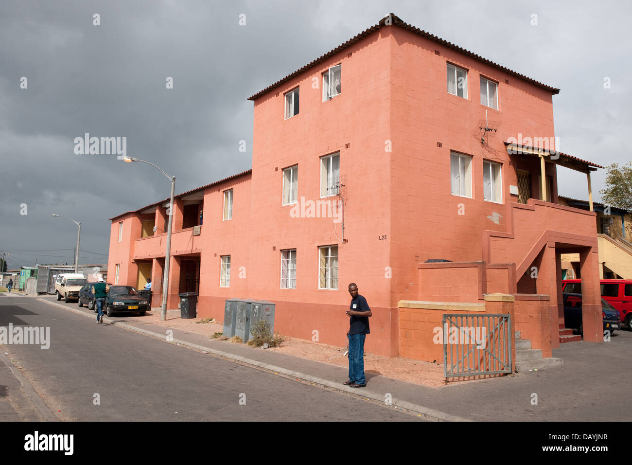 Former workers hostel, Langa township, Cape Town, South Africa Stock Photo  - Alamy