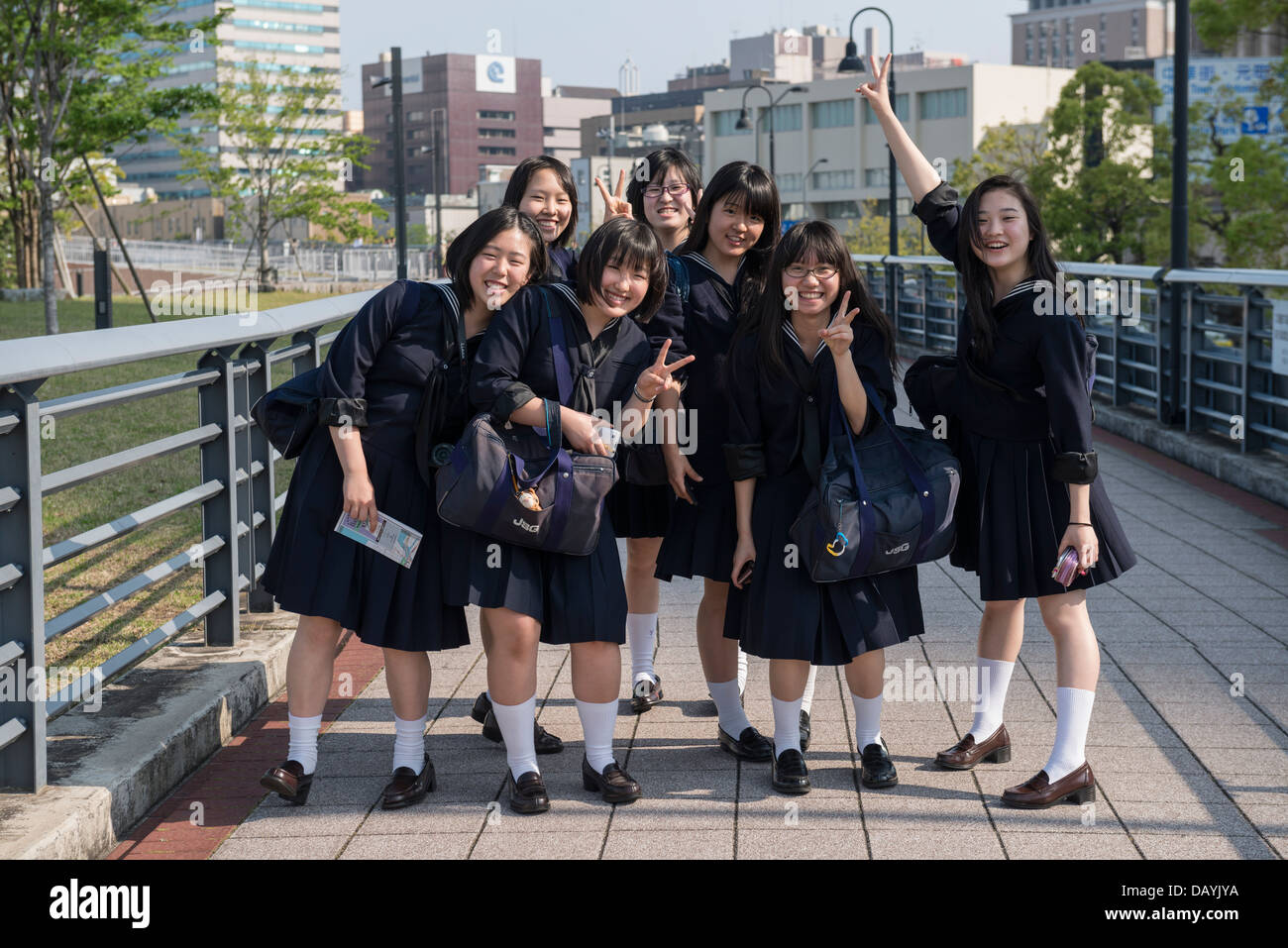 Japan School Girls Hi res Stock Photography And Images Alamy