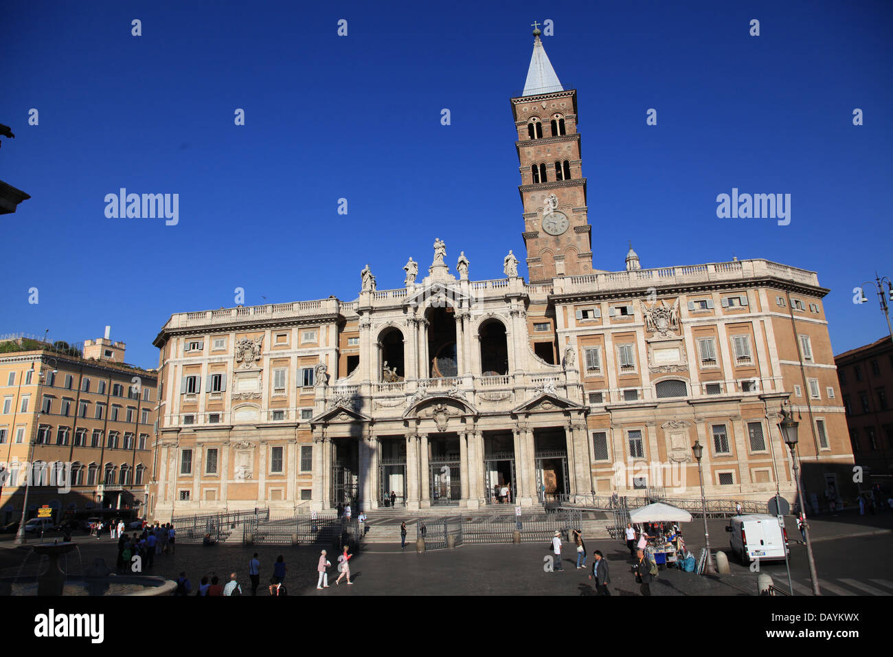 Facade Of Santa Maria Maggiore Basilica Hi res Stock Photography And facade-of-santa-maria-maggiore-basilica-hi-res-stock-photography-and