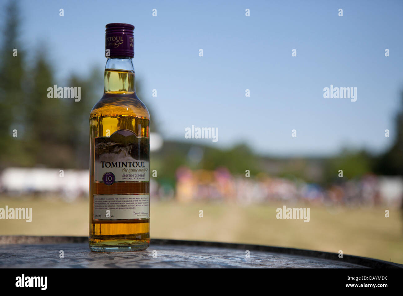 Tomintoul highland games whisky hi-res stock photography and