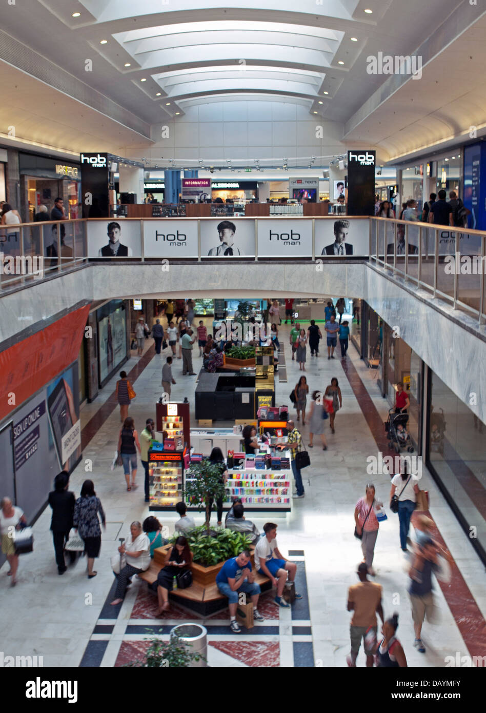 Interior of Brent Cross Shopping Centre, London Borough of
