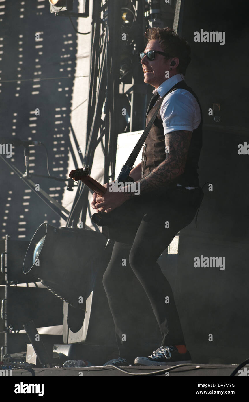 Danny Jones (lead vocals and guitar) of multi platinum selling band ...