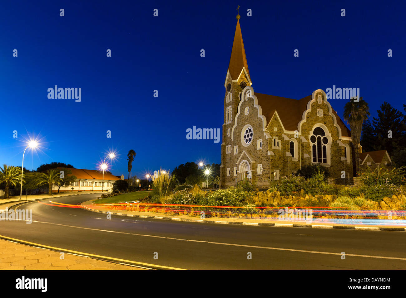 The Christ Church in Windhoek, Namibia Stock Photo