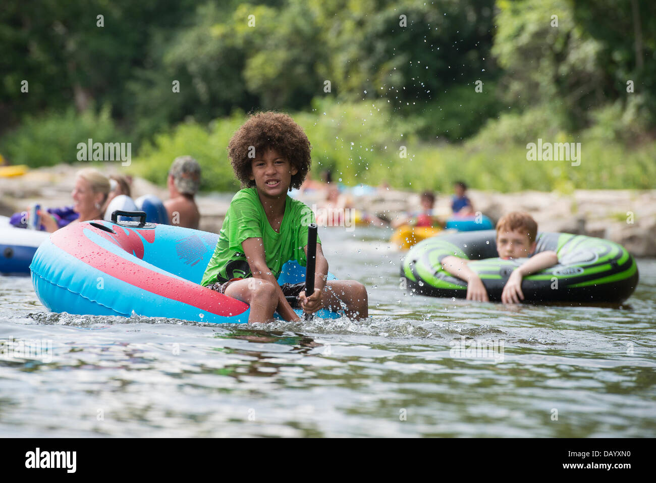 Ann Arbor, USA. 21st July, 2013. 10yearold Chase prier of Lincoln