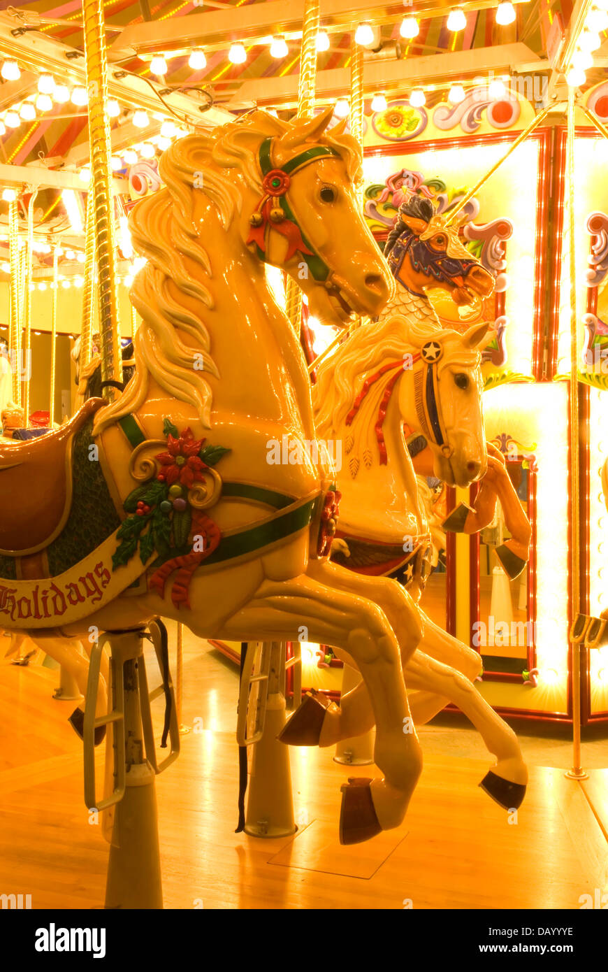 Salem Carousel, Riverfront Park, Salem, Oregon Stock Photo Alamy