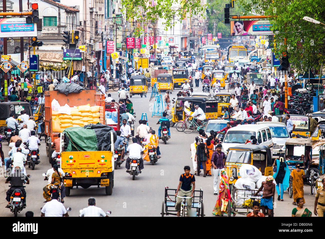 Madurai Street High Resolution Stock Photography and Images - Alamy