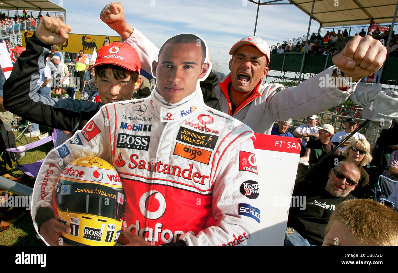 Sports Spo Motor racing F1 Formula 1 Fans Cheering United kingdom Hi 