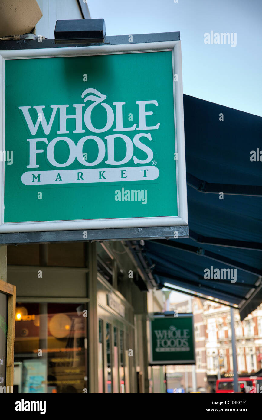 Whole Foods Store in Clapham Junction London UK Stock Photo Alamy