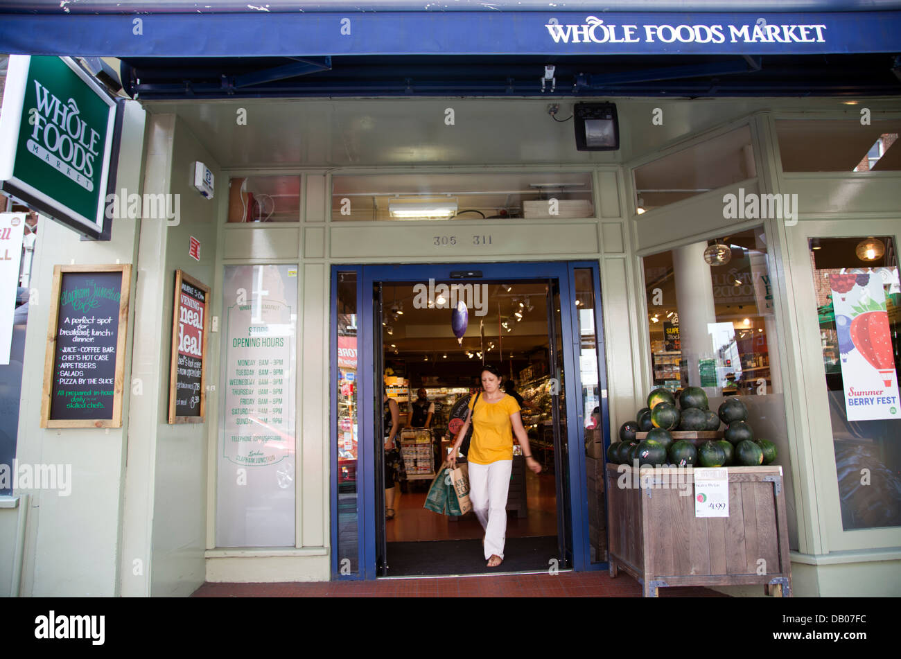 Whole foods store london hires stock photography and images Alamy