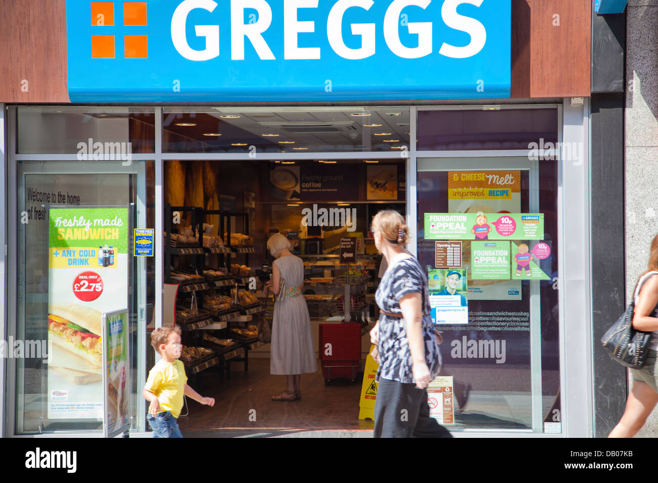 Greggs Clapham Junction Store in London UK Stock Photo Alamy