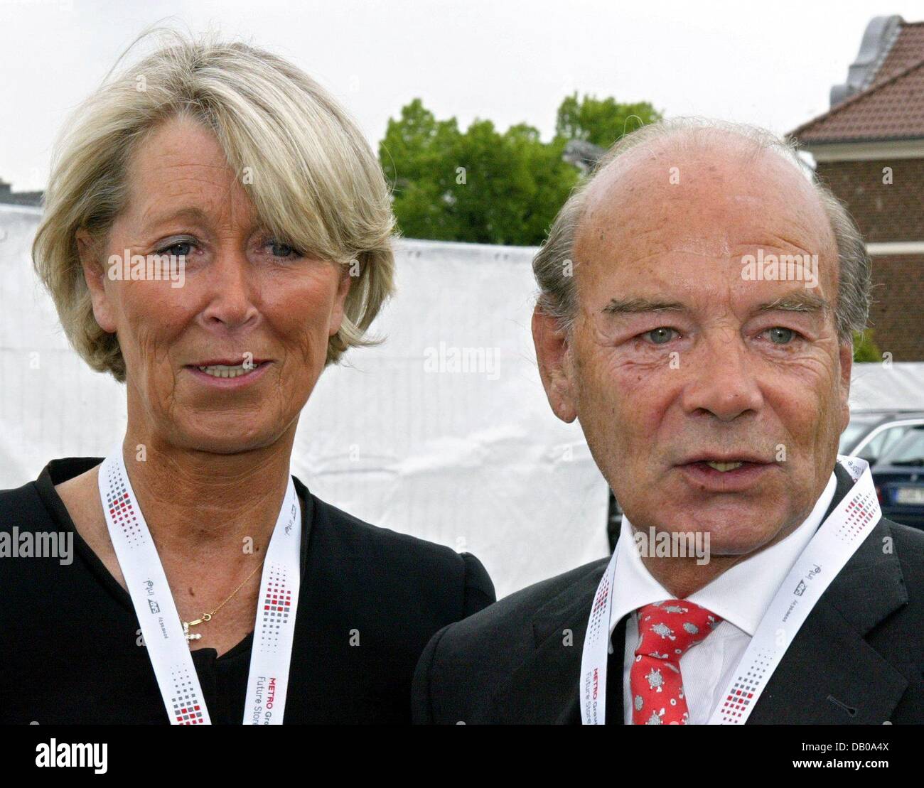 FILE Claudia and Heinz Schiffer, parents of German topmodel Claudia