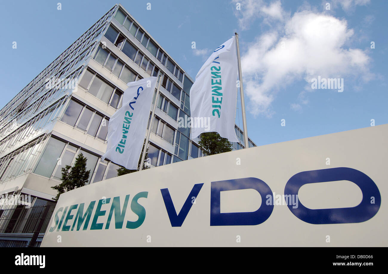 The picture shows the headquarters of the auto supplier Siemens VDO in ...