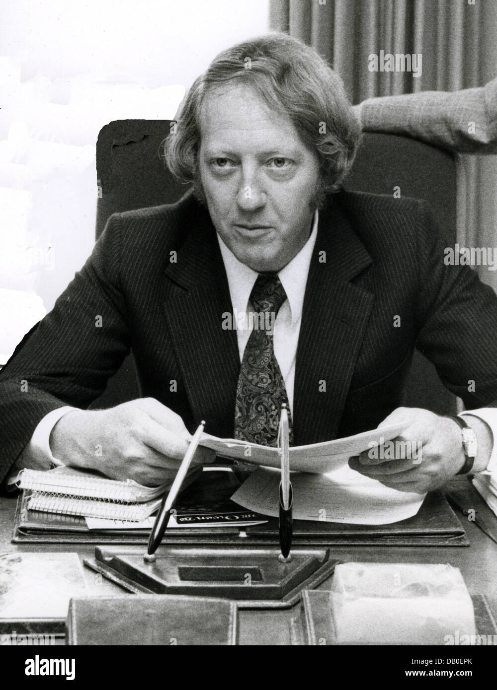 ROBERT STIGWOOD Australian impressario about 1970 Stock Photo - Alamy
