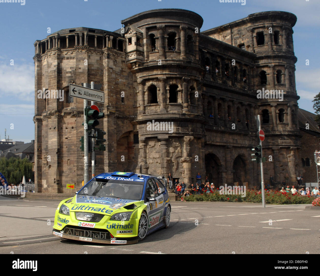 Finnish Marcus Groenholm And Co Pilot Timo Rautiainen Of Ford Focus Stock Photo Alamy