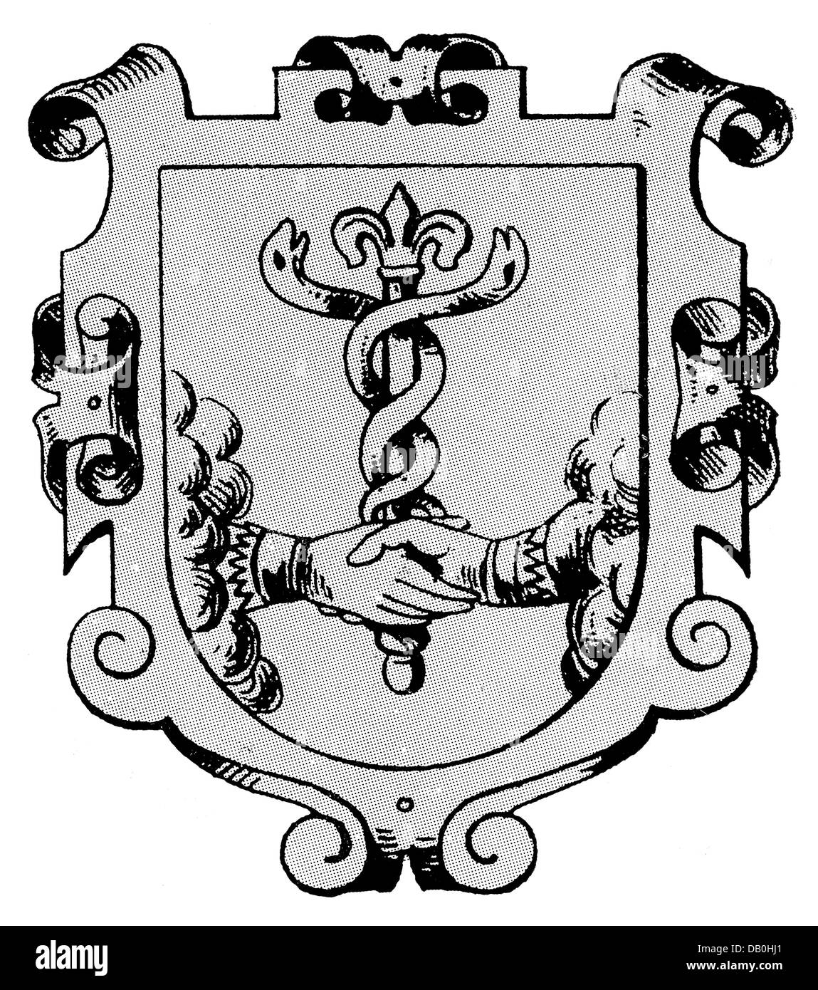 barber coat of arms