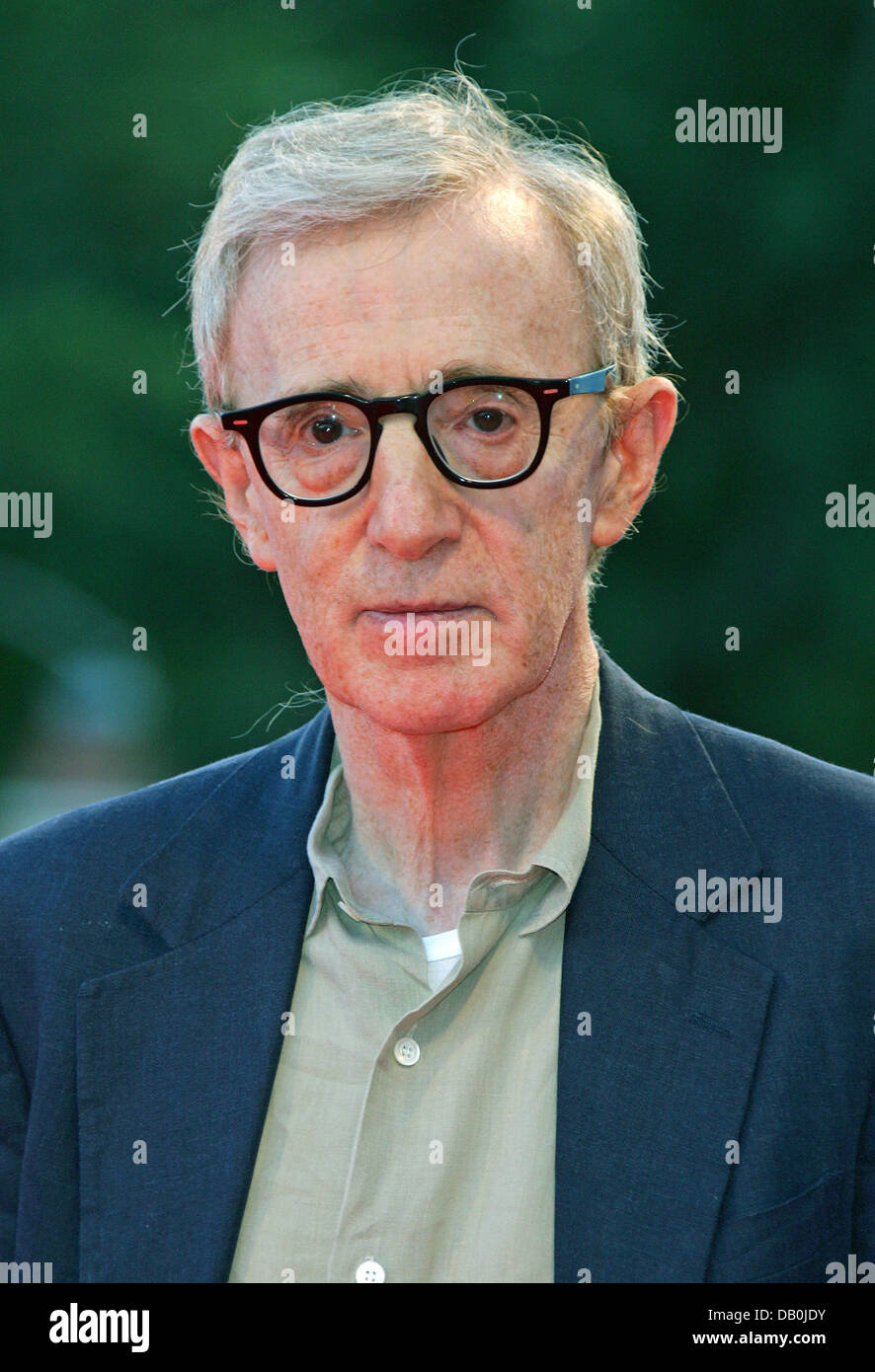 US actor and director Woody Allen arrives at the film premiere of