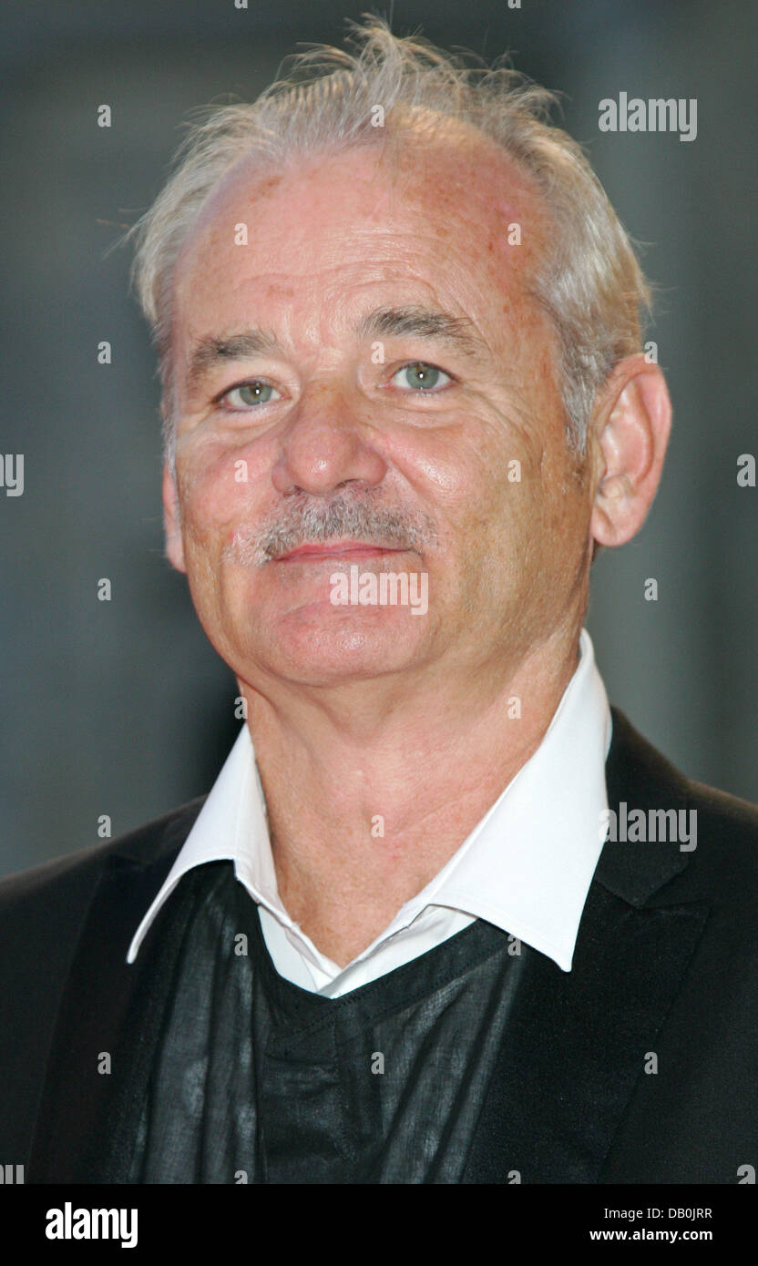 US actor Bill Murray arrives for the premiere of 'The Darjeeling ...