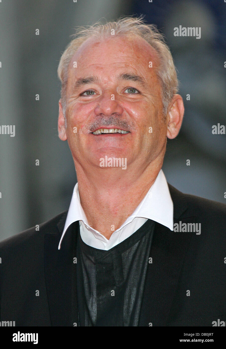 US actor Bill Murray arrives for the premiere of 'The Darjeeling Limited' at the 64th Venice International Film Festival in Venice, Italy, 03 September 2007. Photo: Hubert Boesl Stock Photo