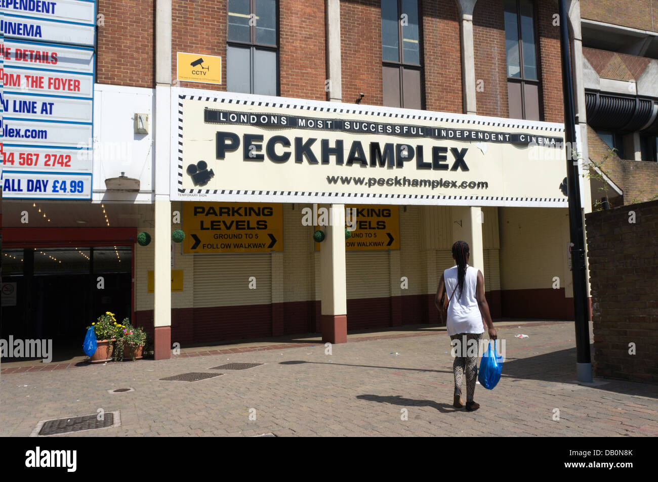 PeckhamPlex multiplex, an independent cinema in Peckham, South London. Stock Photo