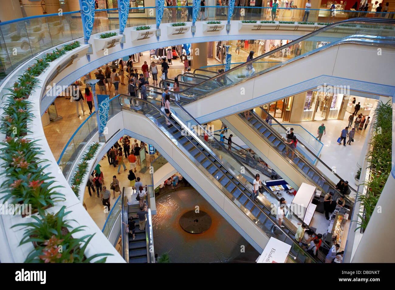 Raffles City Shopping Centre, Singapore Stock Photo - Alamy