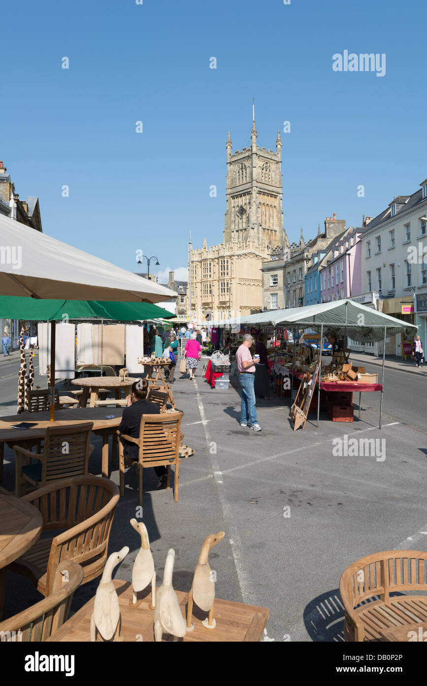Cirencester market Stock Photo