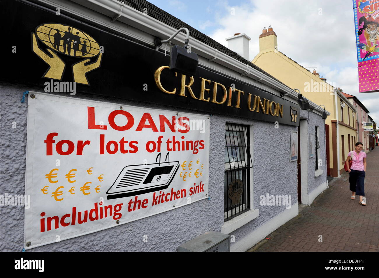 A Banner With The Inscription Loans For Lots Of Things Promotes