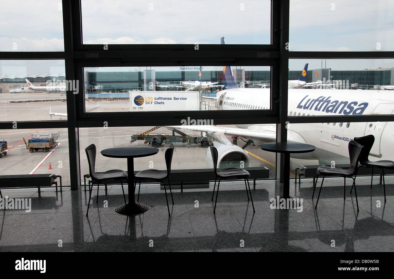 Airport terminal and view of flight departure Stock Photo - Alamy