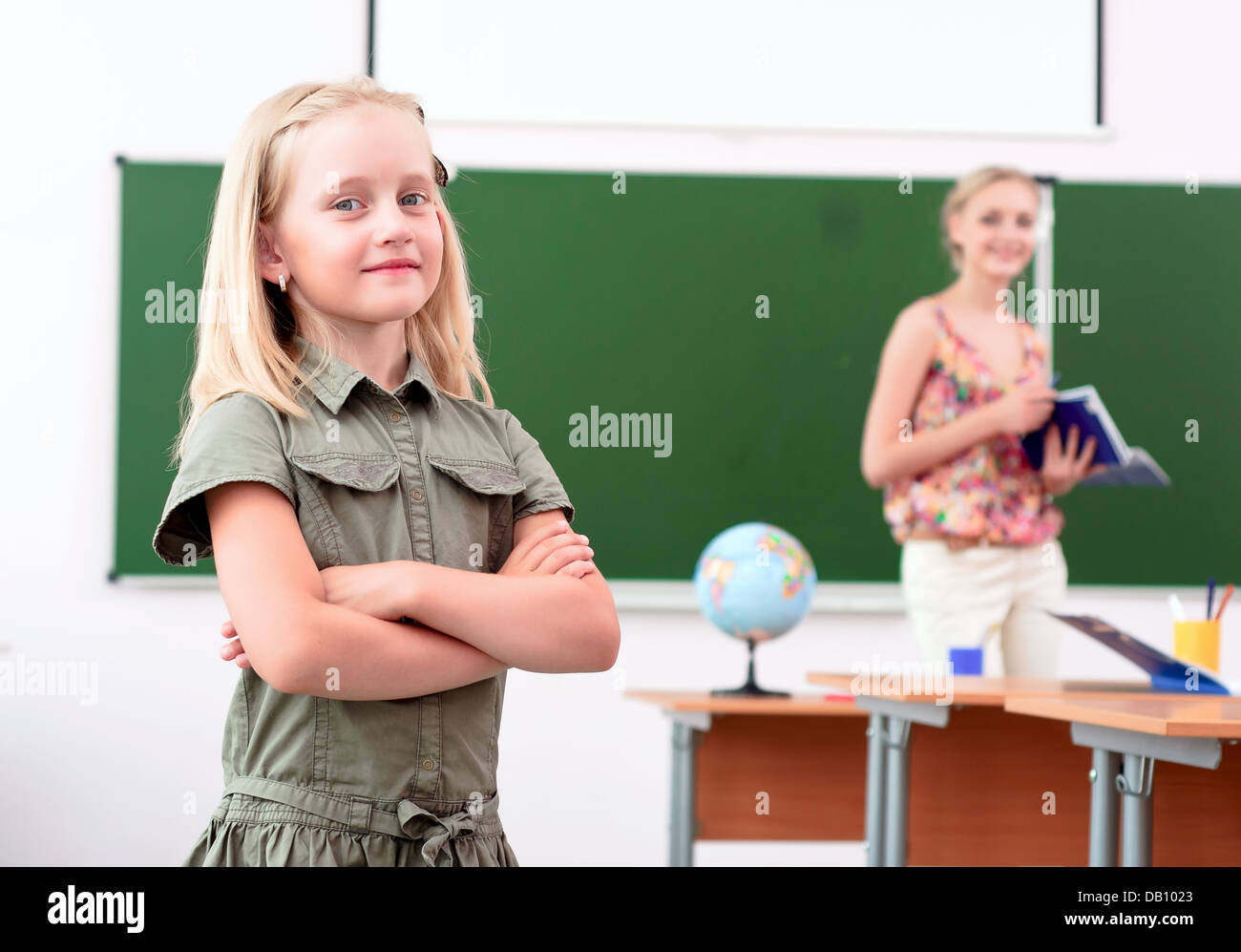 portrait of schoolgirl Stock Photo - Alamy