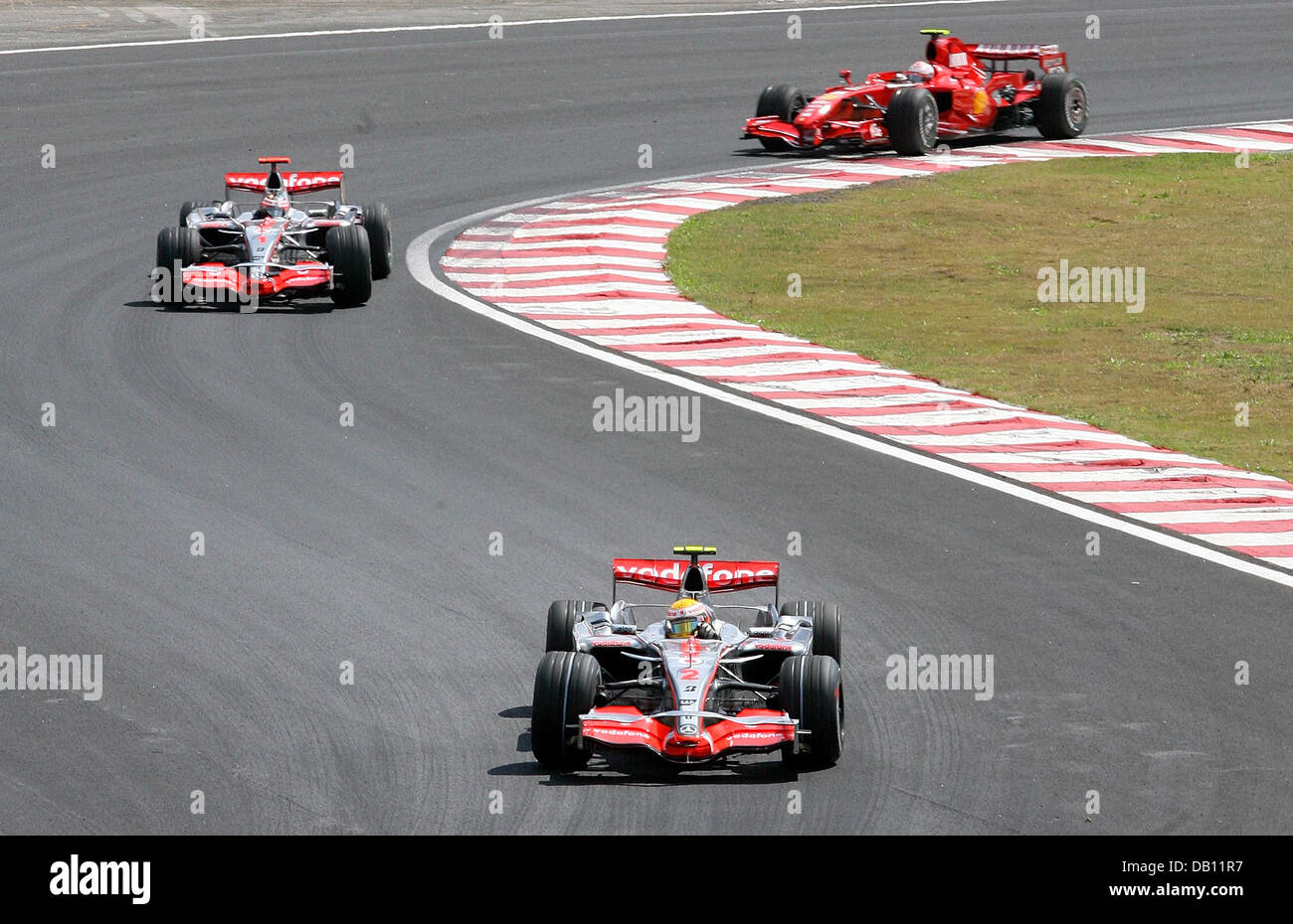 Mclaren team mate lewis hamilton hi-res stock photography and images ...