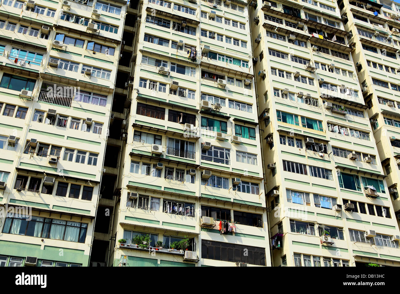 Hong Kong old building Stock Photo - Alamy