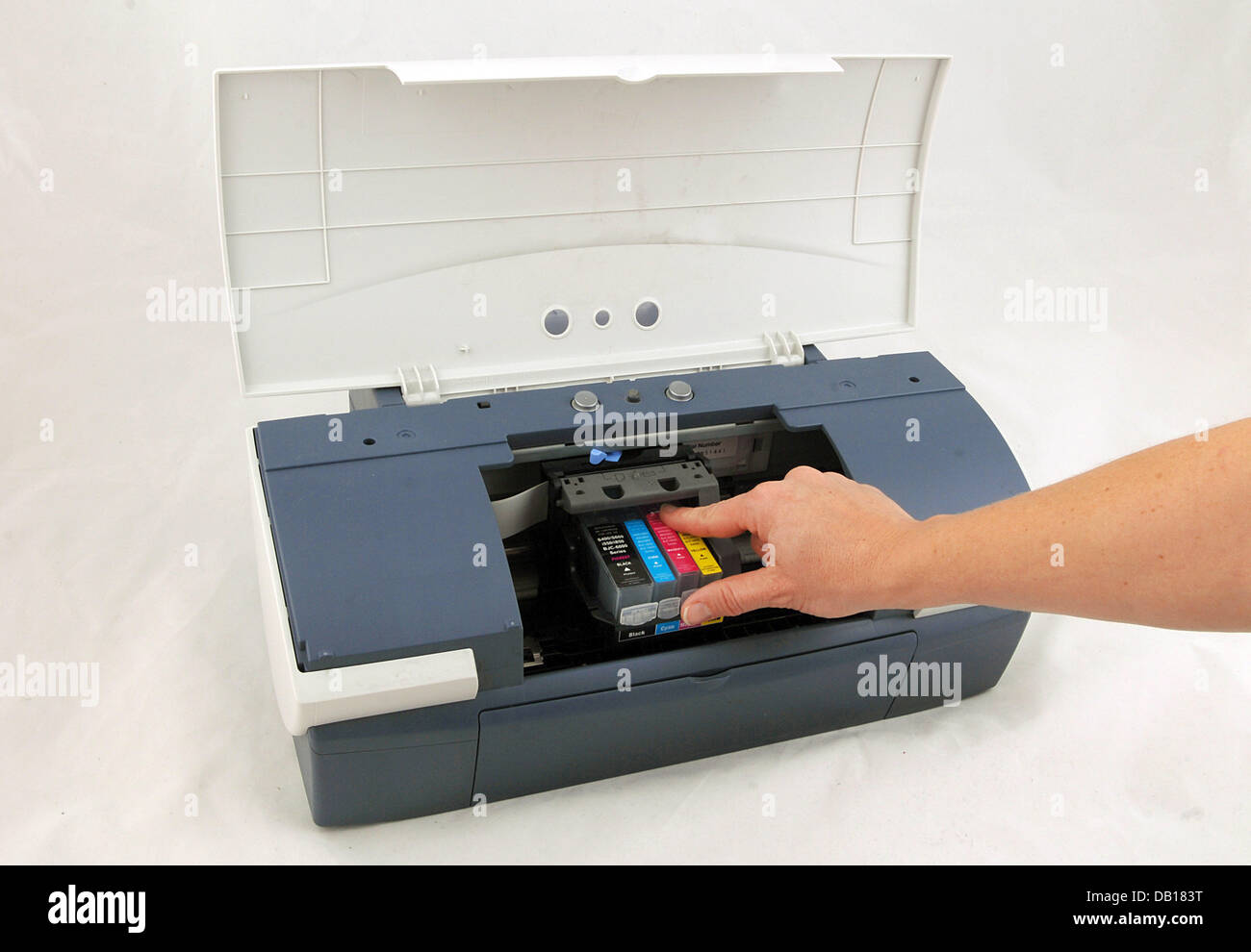 Cyan magenta yellow black hi-res stock photography and images - Alamy