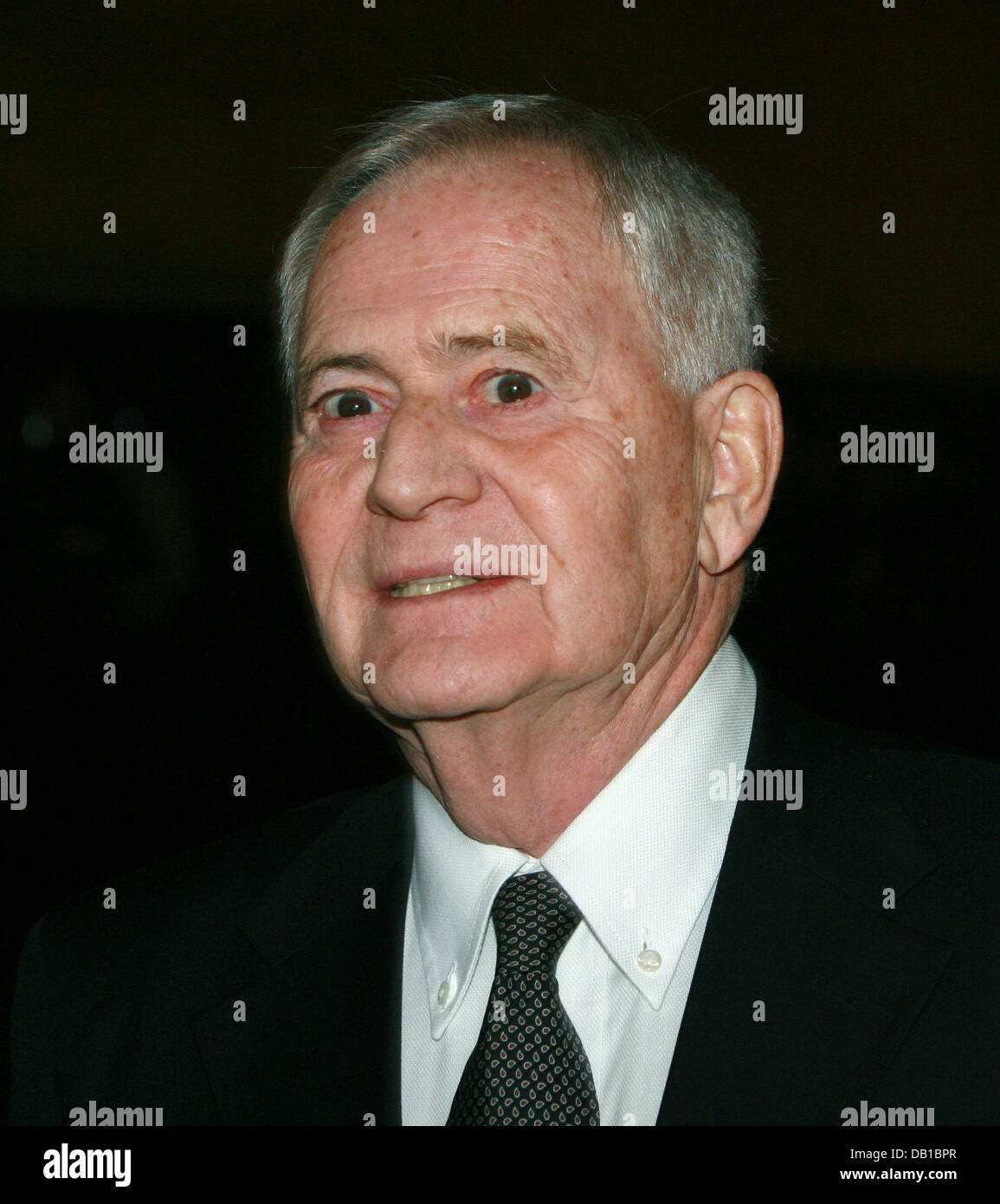 The Hungarian filmmaker Istvan Szabo is pictured at the 20th European Film Awards in Berlin, 01 December 2007. The European Film Award is awarded by the European Film Academy in 15 categories. Photo: Jens Kalaene Stock Photo