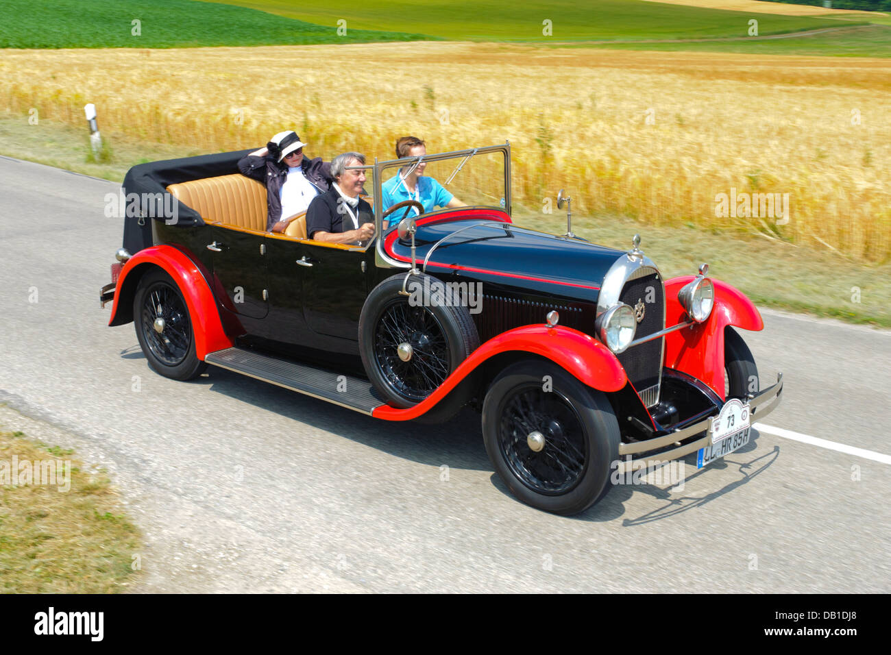 Hotchkiss AM 80 Open Tourer Built At Year 1928 Photo Taken On July 13 