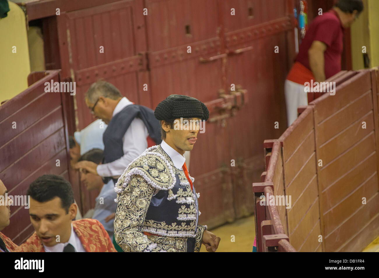 Bullfight at the Campo Pequeno, Lisboa, Portugal Stock Photo Alamy
