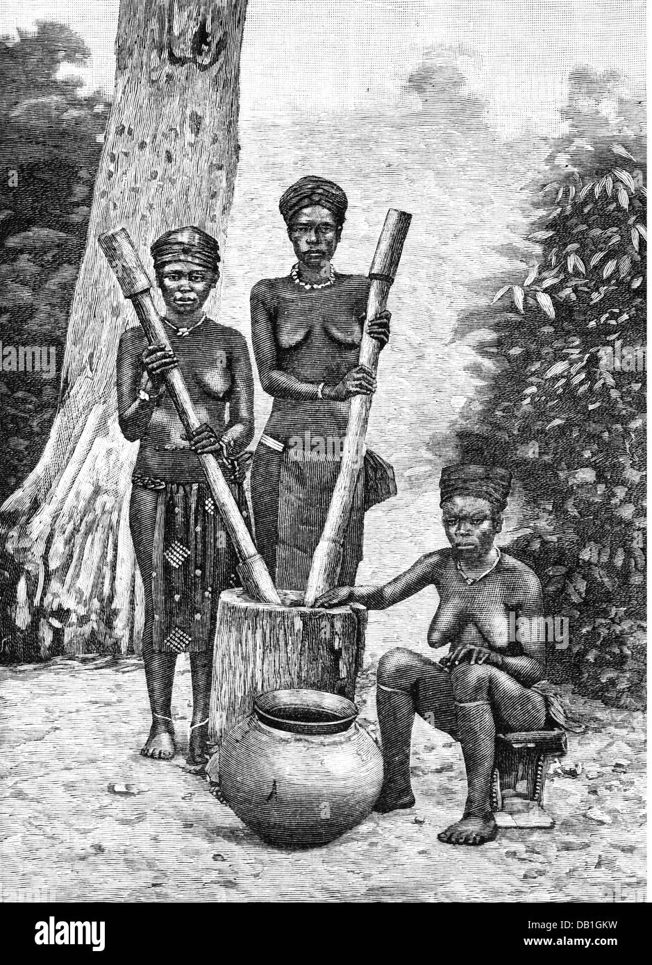 Grain Mortar from the Himalayas - 19thC Grain Mortar from the Himalayas - 19thC