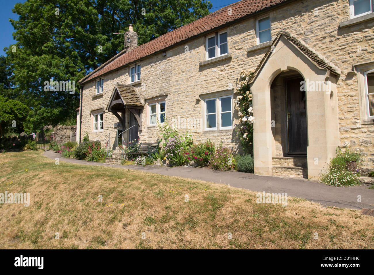 Marshfield is a small village in South Gloucestershire England UK Stock